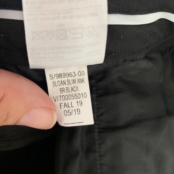 Black “Curvy Sloan” Slim Ankle Pants  { Banana Republic Factory } - Picture 9 of 12